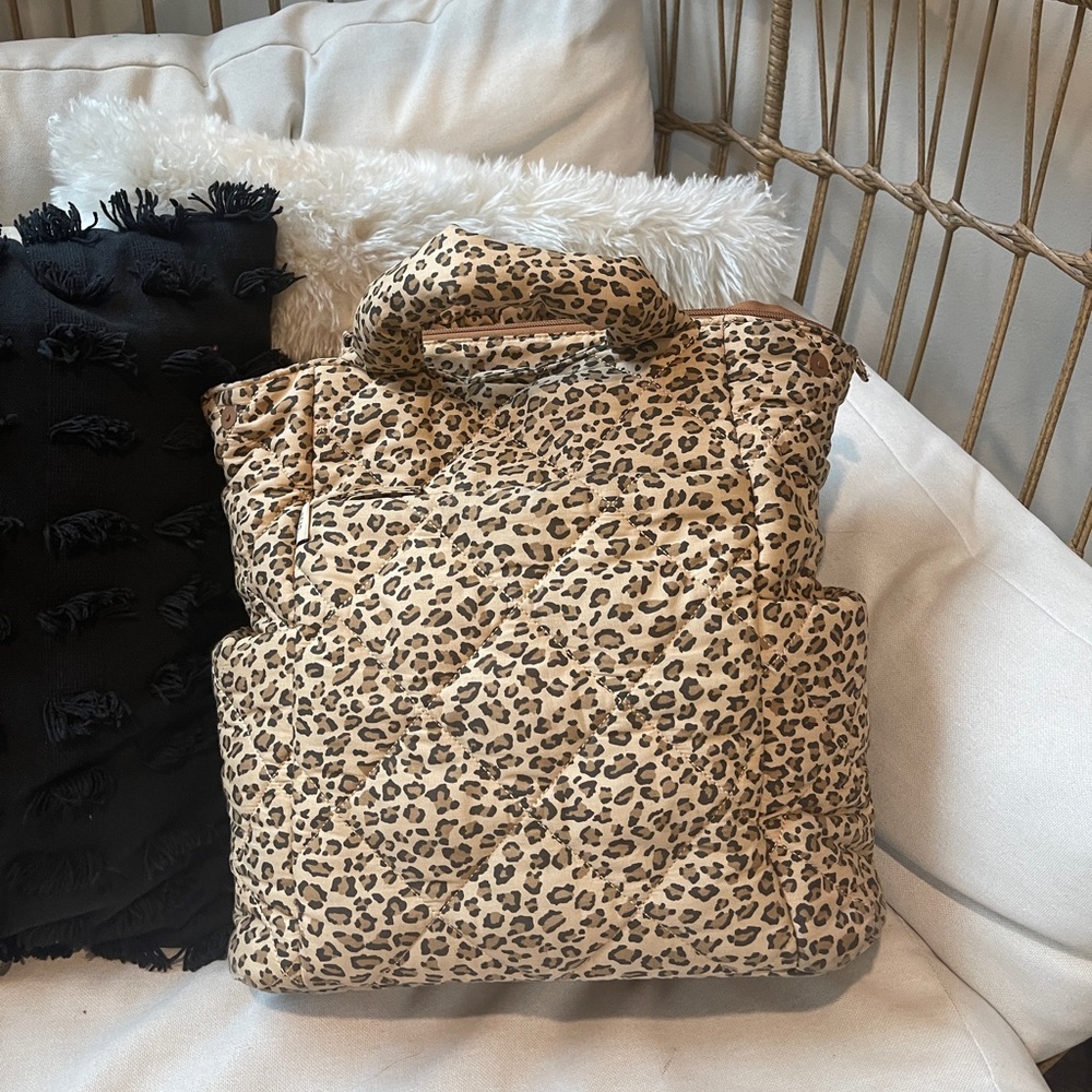 Beis Backpack Tote in Wild Child Diaper Bag